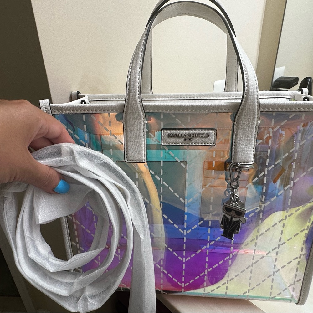 Karl Lagerfeld Paris Iridescent Tote